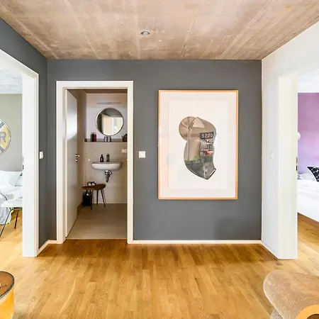 Friz Barn Lofts Stylische Garten Parkplatz Zentral Apartmán *