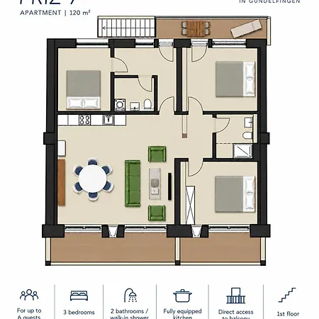 Friz Barn Lofts Stylische Garten Parkplatz Zentral * Gundelfingen (Breisgau)
