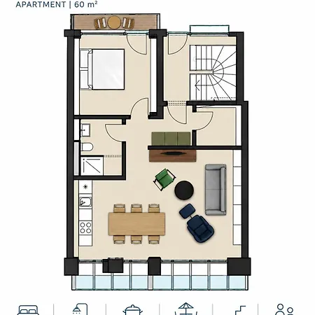 Friz Barn Lofts Stylische Garten Parkplatz Zentral